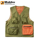 マック(Makku) Women's 2way バッグ ベスト ウィメンズ フリー KH(カーキ) AS-650