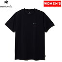 Xm[s[N(snow peak) Women's SP Logo T shirt EBY 1 Black TS-23SU00100BK