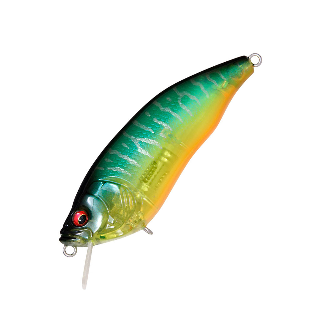 メガバス(Megabass) IXI FURIOUS(ヒューリアス) 0.5 64mm クリアホットタイガー 00000052458