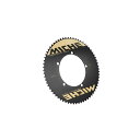 MICHE(ミケ) Seigiorni Oro トラック用チェーンリング 64T ブラック