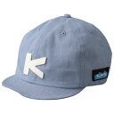 KAVU(カブー) 【24春夏】Dungaree Base Ball Cap(ダンガリー ベースボールキャップ) ONE SIZE サックスブルー 19821835022000