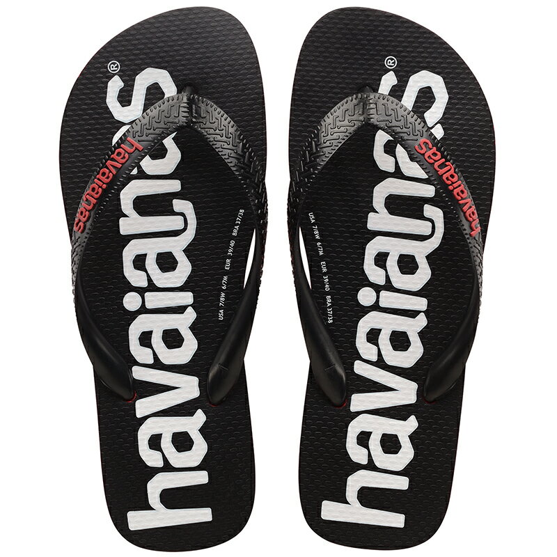 havaianas ハワイアナス Top Logomania 2 トップ ロゴマニア 2 /ビーチサンダル 25/26cm 2090 Ruby Red 4145741