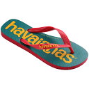 havaianas ハワイアナス Top Logomania 2 トップ ロゴマニア 2 /ビーチサンダル 25/26cm 7797 R.Red/R.Red 4145741