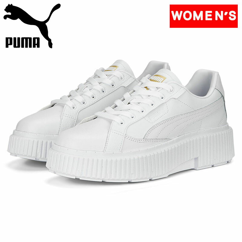 プーマ レザースニーカー メンズ PUMA(プーマ) DINARA LEATHER(ディナーラ レザー)/ウィメンズ スニーカー 23.0cm 01(PUMA WHITE) 390639