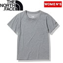 THE NORTH FACE(ザ・ノース・フェイス) W S/S POCKET TEE(ショートスリーブ ポケット ティー)ウィメンズ M ミックスグレー(Z) NTW32332