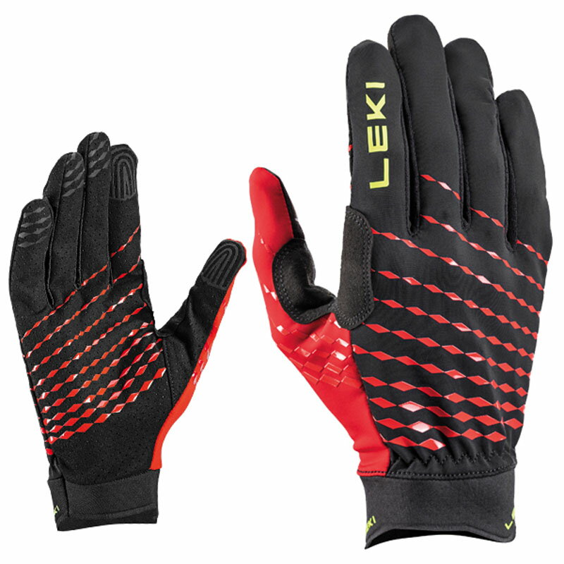 LEKI(レキ) ウルトラトレイル ブリーズ L ブラック×レッド 1300520