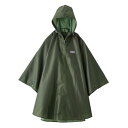 OUTDOOR PRODUCTS(アウトドア プロダクツ) レインウェア ポンチョ M カーキ(67) 06003192