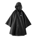 OUTDOOR PRODUCTS(アウトドア プロダクツ) レインウェア ポンチョ M ブラック(90) 06003192