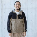 オンヨネ(ONYONE) Men's COMBAT RAIN JACKET(コンバット レイン ジャケット)メンズ L 256009(ベージュ×ブラック) ODJ95031
