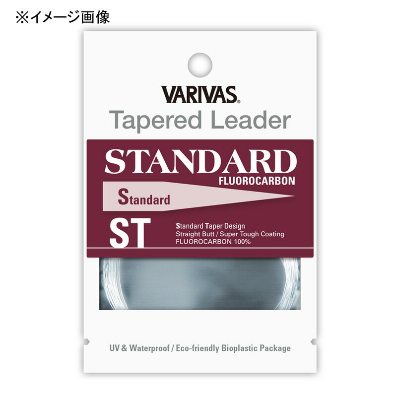 バリバス(VARIVAS) テーパードリーダー スタンダード ST フロロカーボン 9ft. 3X ナチュラル