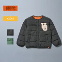 ユニバーサルオーバーオール(UNIVERSAL OVERALL) Kid's UOサガラワッペン 中綿JACKET キッズ 130 BLK UO23AW-04
