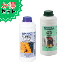 ニクワックス 洗剤と撥水スプレー詰替用の大容量セット 1L/1L EBE183/EBE573