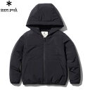 スノーピーク(snow peak) Kids Flexible Insulated Zip Up Hoodie 全3色 全2サイズ