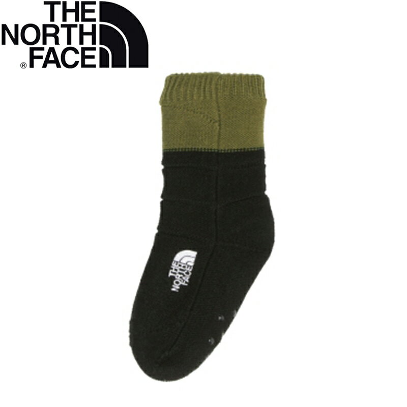 THE NORTH FACE(ザ ノース フェイス) K NUPTSE BOOTIE SOCKS(キッズ ヌプシ ブーティソックス) JL ミリタリーオリーブ(MK) NNJ82233