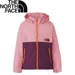 THE NORTH FACE(ザ・ノース・フェイス) K COMPACT JACKET(コンパクト ジャケット)キッズ 140cm オーキッドピンク(OR) NPJ72310