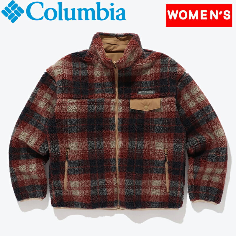 Columbia(コロンビア) Women 039 s シカゴ アベニュー パターン リバーシブル ジャケット ウィメンズ L 221(Tusk Check) PL3676