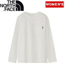 楽天ナチュラム 楽天市場支店THE NORTH FACE（ザ・ノース・フェイス） L/S AIRY RELAX TEE（ロングスリーブエアリーリラックスティー）ウィメンズ M ホワイト（W） NTW62345