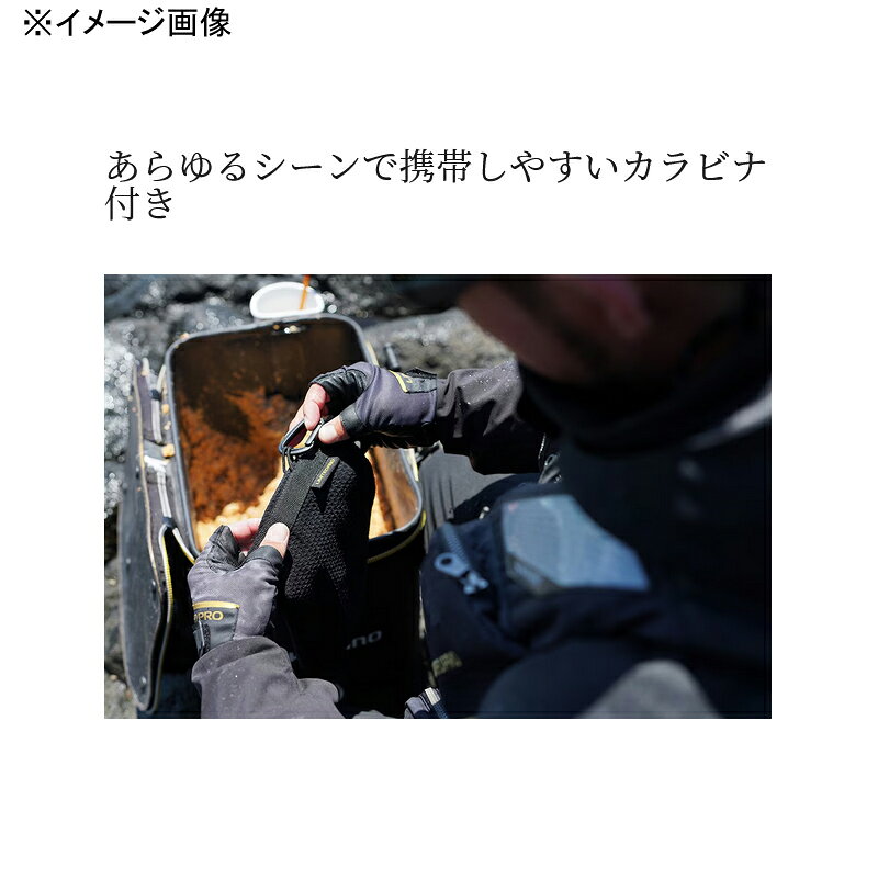 シマノ(SHIMANO) AC-038W マイクロファイバー カラビナタオル フリー ブラック 877338