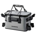 シマノ(SHIMANO) BK-024W ロッドレスト タックルバッグ (レスト4/ハードタイプ) 27L グレー 875600