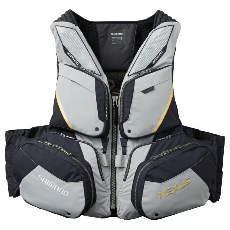 シマノ(SHIMANO) VF-120W ネクサス フローティングベスト M グレー 888891