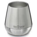 klean kanteen(クリーンカンティーン) ライズ ワイン 10oz 280ml ブラッシュステンレス 19322148174010