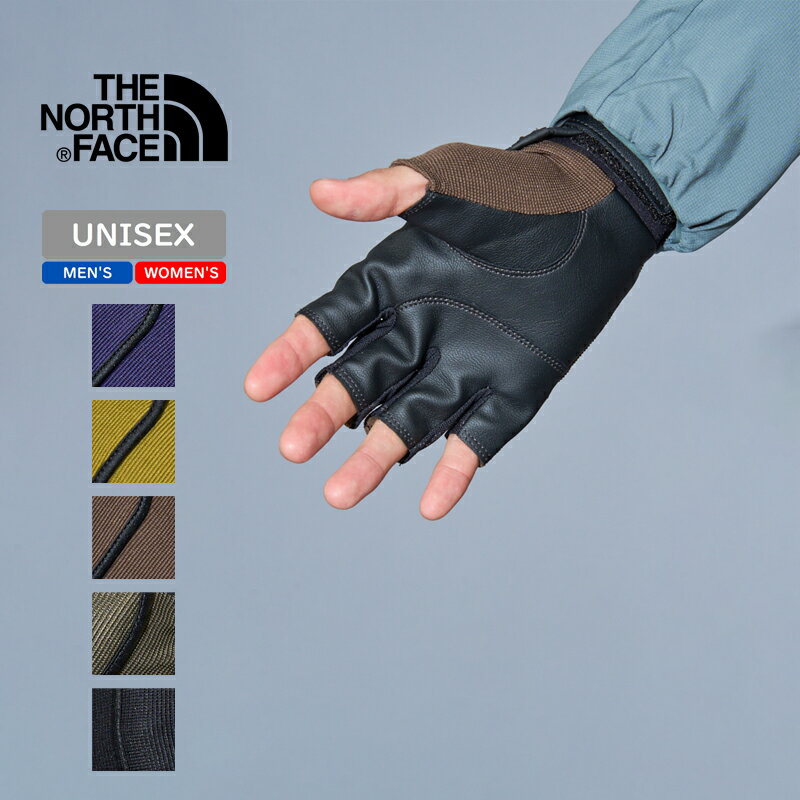 THE NORTH FACE(ザ・ノース・フェイス) シンプル フィンガーレス トレック グローブ S スレートブラウン(SL) NN12303