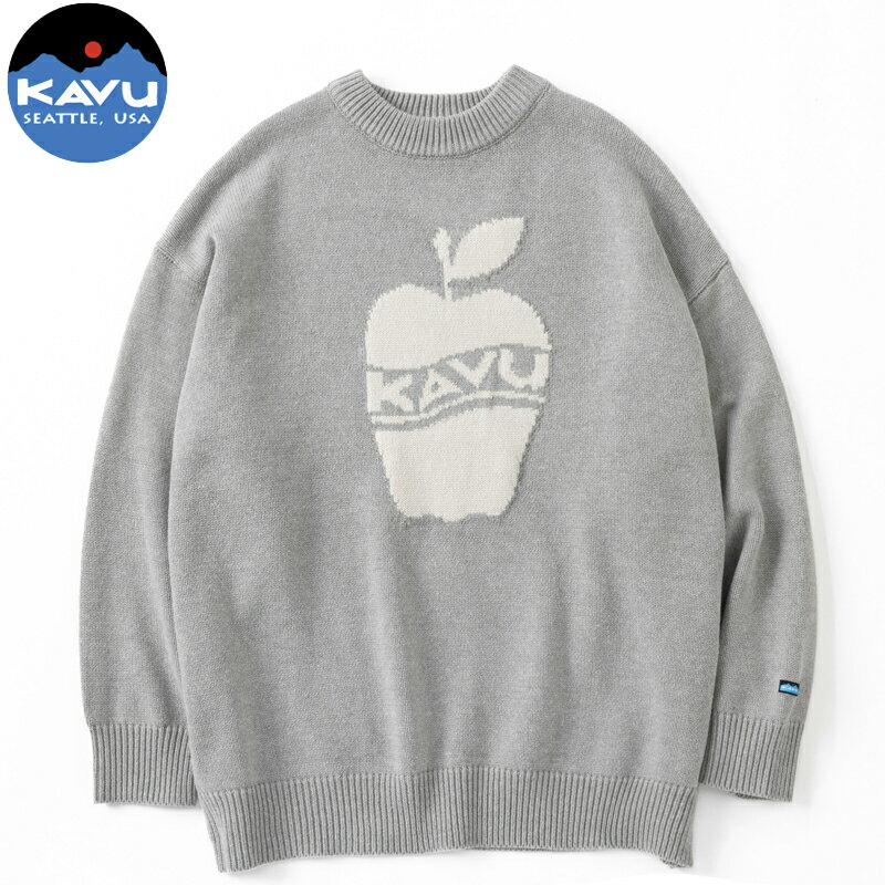 KAVU(カブー) K's Apple Knit(キッズ アップルニット) L(140) グレー 19821920033007