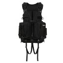 アムズデザイン(ima) ima ORIGINAL FLOATING VEST(オリジナルフローティングベスト) X-0III フリー T-LJ008 BLACK 4004069