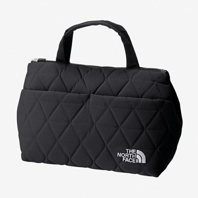 ノースフェイス トートバッグ メンズ THE NORTH FACE(ザ・ノース・フェイス) 【24春夏】GEOFACE BOX TOTE(ジオフェイス ボックス トート) 7L(9L) ブラック(K) NM32355