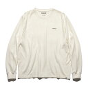 A[N oCo(ROARK REVIVAL) H/W HEMPCOTTON LONG SLEEVE TEE M WHITE RLTJH950-WHT