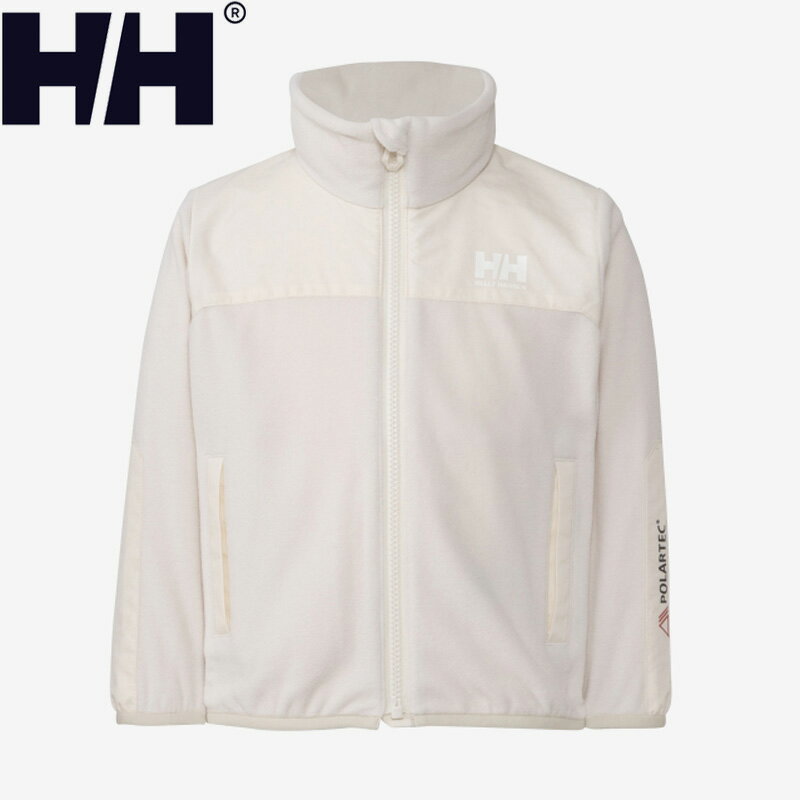 HELLY HANSEN(ヘリーハンセン) K HYDRO FLEECE JACKET(キッズ ハイドロフリースジャケット) 130cm アイボリー(IV) HJ52361