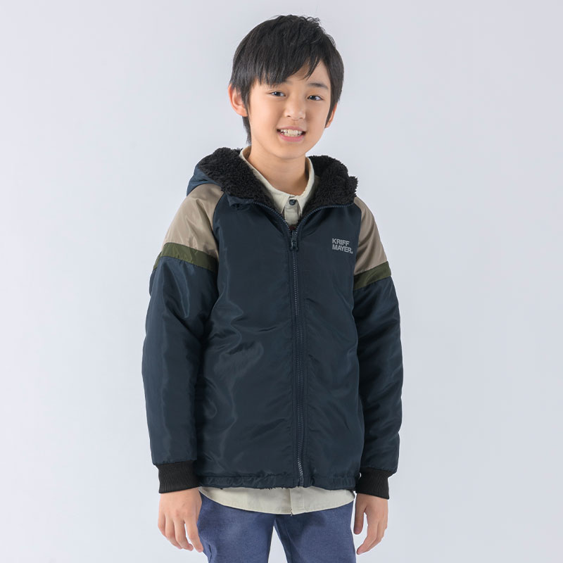 KRIFF MAYER(クリフメイヤー) Kid's ひっくり パーカー キッズ 160cm 79(NAVY) 2317822K 3