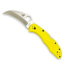 Spyderco(スパイダルコ) タスマンソルト2 直刃 H2鋼材 サビにくいナイフ イエロー C106PYL2