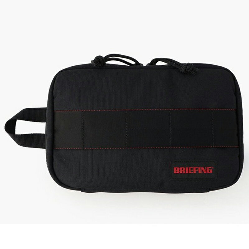 BRIEFING(u[tBO) y24tāzGADGET POUCH MW GENII FREE BLACK BRA233A41