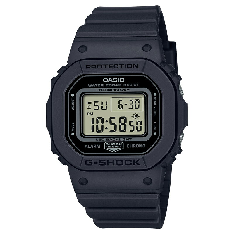 G-SHOCK(ジーショック) 【国内正規品】GMD-S5600BA-1JF 20気圧防水 ブラック GMD-S5600BA-1JF