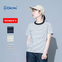 ORCIVAL(オーシバル) クルーネック S/S プルオーバー 1 WHITE×BLACK #OR-C0337 CCF(4)