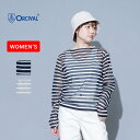 ORCIVAL(オーシバル) ボートネック L/S プルオーバー 1 NAVY×OFF WHITE #OR-C0350 STJ(4)