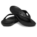 CROCS(クロックス) CLASSIC FLIP 2.0(クラシック フリップ 2.0) 28cm(M10) Black 209402
