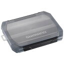 シマノ(SHIMANO) CS-221X ルアーケースワイド (12仕切板タイプ) スモーク 116505