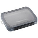 シマノ(SHIMANO) CS-222X ルアーケースワイド (6仕切板タイプ) スモーク 116512
