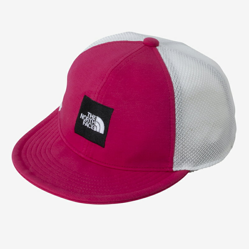 THE NORTH FACE(ザ・ノース・フェイス) K SQUARE LOGO MESH CAP(キッズ スクエアロゴメッシュキャップ) KF ピンク(PN) NNJ02001