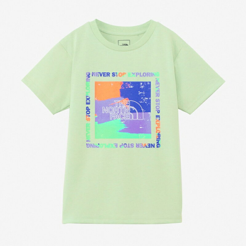 THE NORTH FACE(ザ・ノース・フェイス) 【24春夏】Kid's S/S GETMOTED GRAPHIC TEE キッズ 110cm ミスティーセージ(MS) NTJ32473