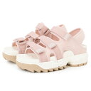 FILA(tB) y24tāzDISRUPOTR SD PUFFY GRN-PHILIA/EBY T_ 24.0cm SEPIA ROSE/SNOW WHITE WSS24009