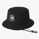 THE NORTH FACE ザ・ノース・フェイス 【24春夏】K MESSAGE HAT キッズ メッセージハット KL ブラック K NNJ02408