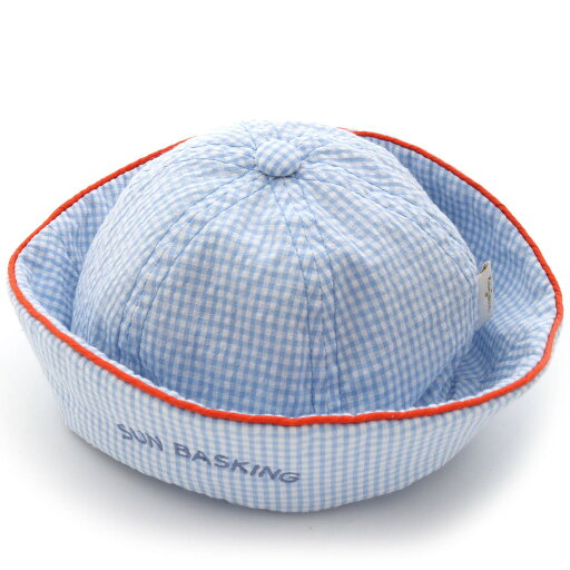 Ampersand(アンパサンド) Kid's ベビーマリン HAT キッズ 48cm サックス L342034 Ampersand(アンパサンド) Kid's ベビーマリン HAT キッズ 48cm サックス L342034
