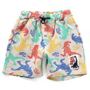 F.O.KIDS(エフ・オー・キッズ) Kid's DINO総柄 カットパンツ キッズ 130 アイボリー R322034(4)