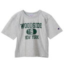 Champion(チャンピオン) Kid's REVERSE WEAVE S/S T-SHIRT キッズ 120 シルバーグレー(040) CKZ311