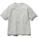 スノーピーク(snow peak) 【24春夏】リサイクル コットン ヘビー Tシャツ L ミディアムグレー TS-22SU401R04MG