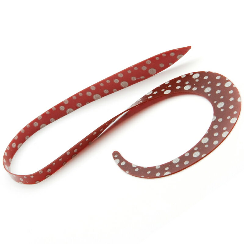 RISE JAPAN(ライズジャパン) なみだまネクタイ 太短カーリー NF14 イカグロードット