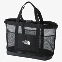 THE NORTH FACE(ザ・ノース・フェイス) 【24春夏】GLUTTON MESH TOTE M M ブラック(K) NM82401